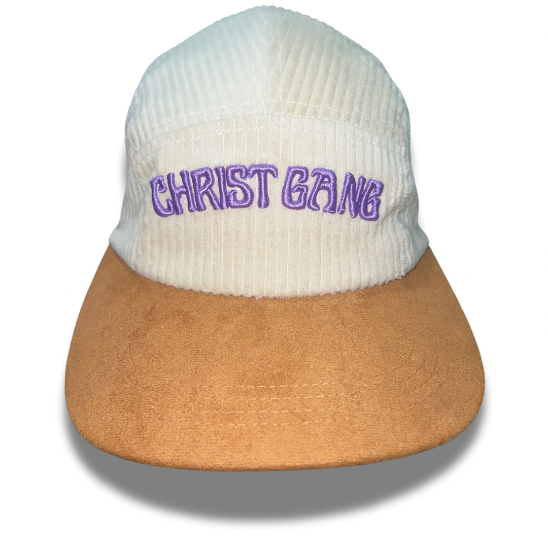 Corduroy Christ Gang Camper Hat