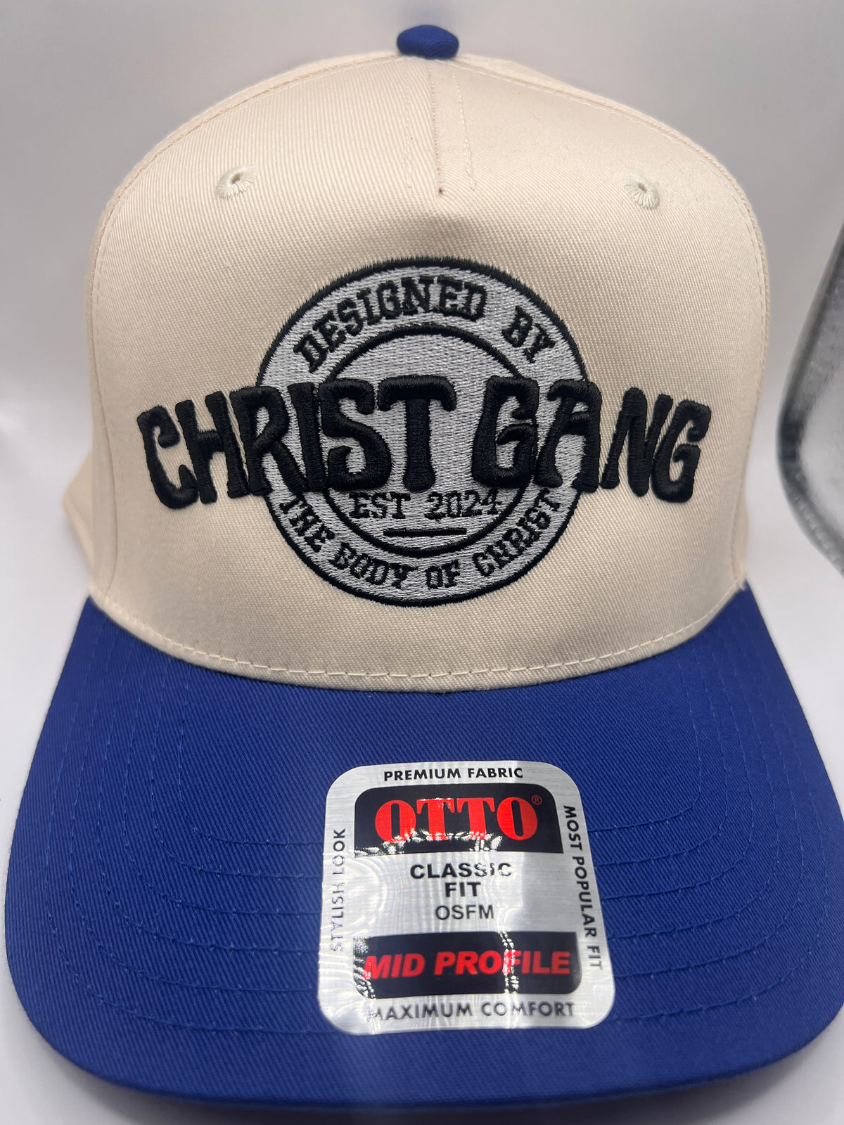 Blue Christ Gang SnapBack