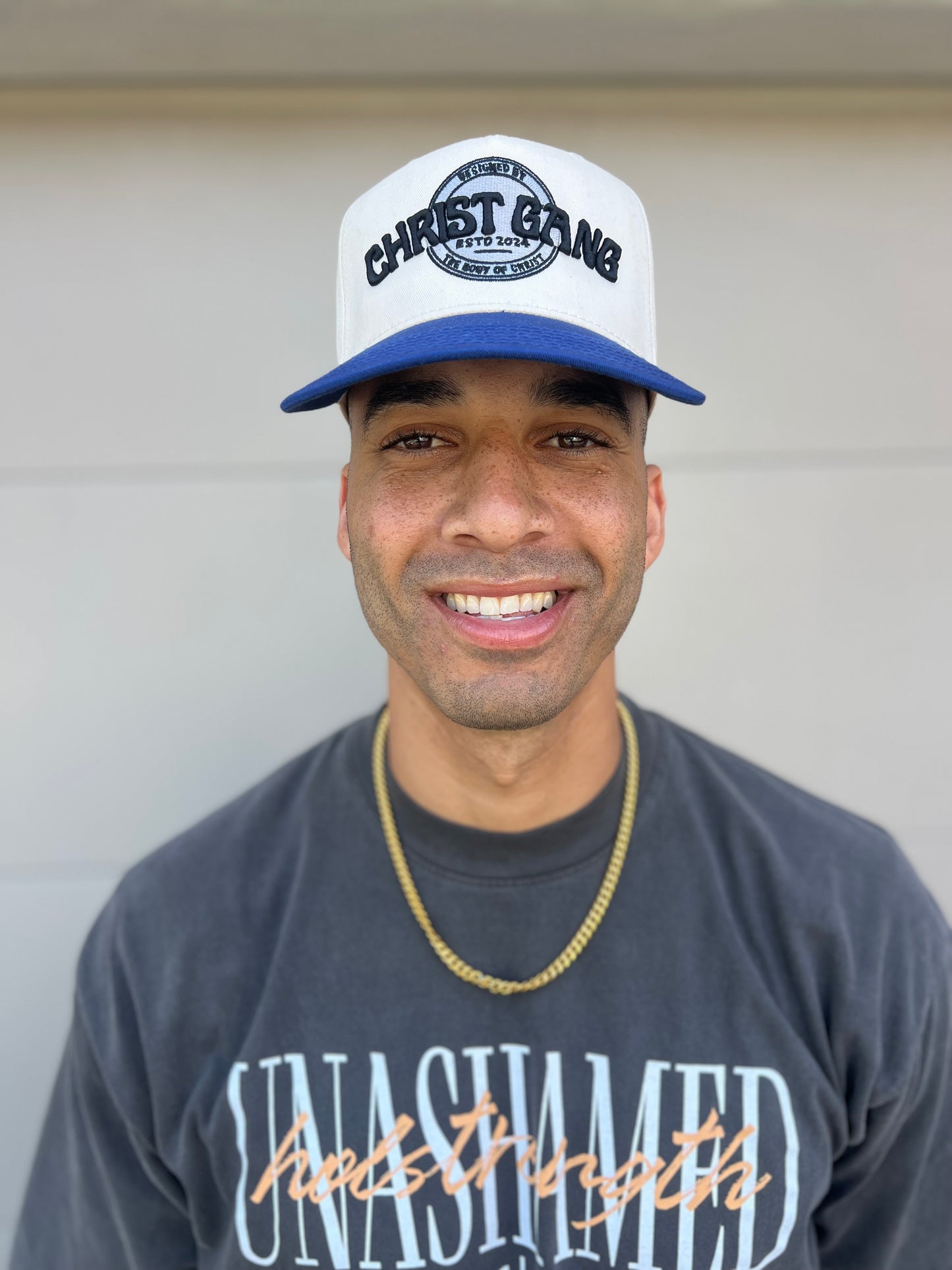 Blue Christ Gang SnapBack