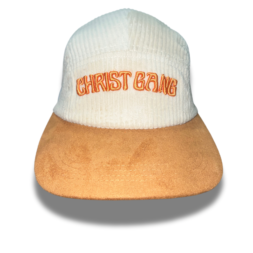 Corduroy Christ Gang Camper Hat
