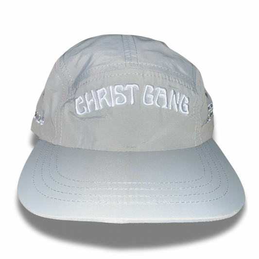 Lightweight Nylon Gray Christ Gang Camper Hat